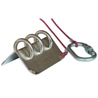 ASAT 阿薩特 SPR-01 繩索保護器/牆角橋樑繩索保護器 不銹鋼 520g